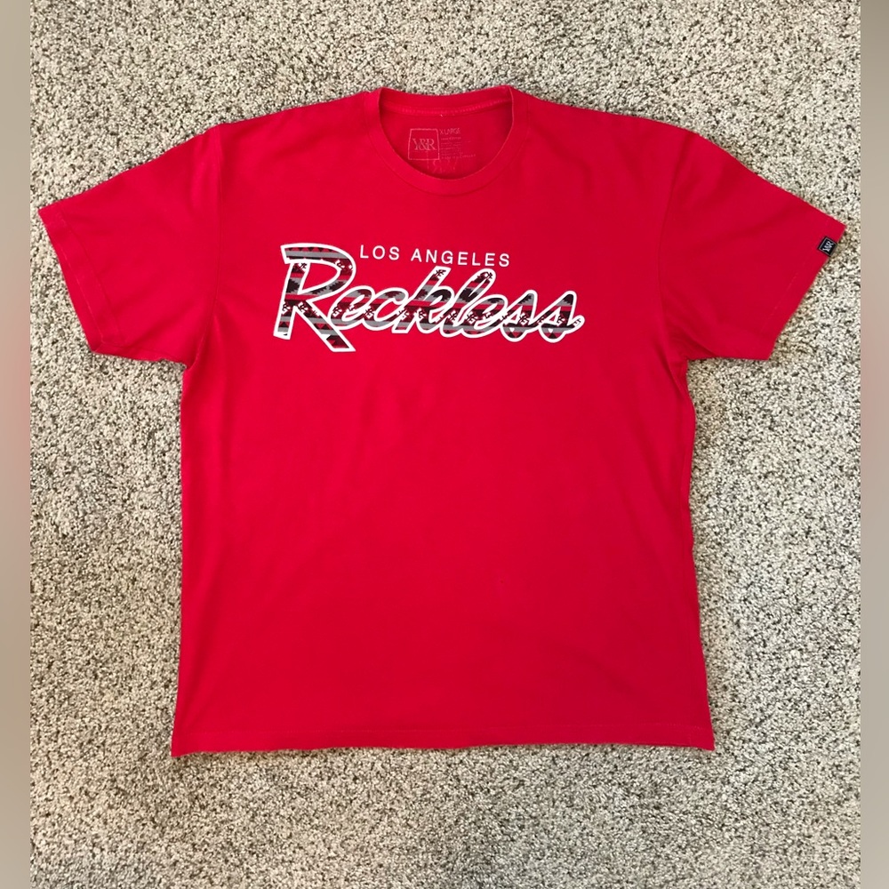 Young and Reckless Los Angeles T-Shirt. Size XL. Very Good Condition!